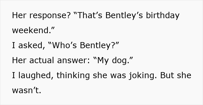 Cousin Chooses Dog’s Party Over Wedding, Bride Realizes Bentley The Beagle Means More Than Family Cousin Chooses Dog’s Party Over Wedding, Bride Realizes Bentley The Beagle Means More Than Family