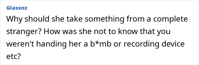 Comment on social media post criticizing pushy influencer being rejected by Taylor Swift, expressing skepticism and concern. Comment on social media post criticizing pushy influencer being rejected by Taylor Swift, expressing skepticism and concern.