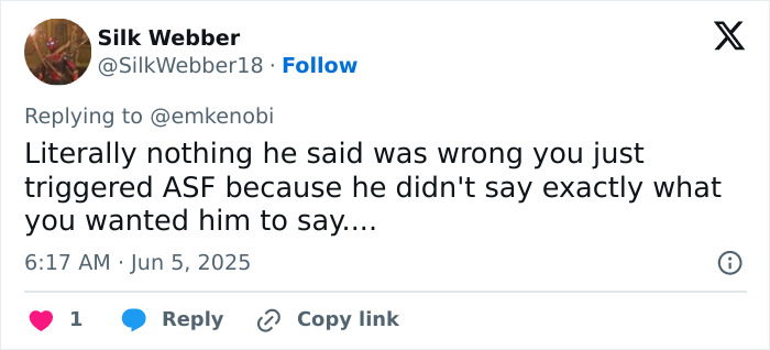 Screenshot of a Twitter reply discussing reactions to Chris Pratt’s callous tribute to Parks and Rec co-star’s passing. Screenshot of a Twitter reply discussing reactions to Chris Pratt’s callous tribute to Parks and Rec co-star’s passing.