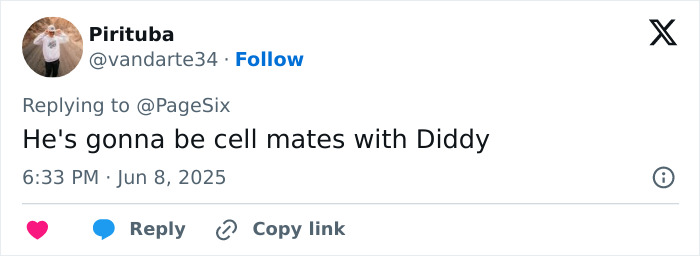 Screenshot of a social media post referencing Jared Leto and inappropriate underage claims involving Diddy. Screenshot of a social media post referencing Jared Leto and inappropriate underage claims involving Diddy.