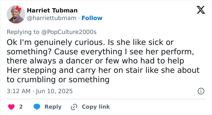 Social media post expressing concern over Mariah Carey's performance and Ozempic effects at 2025 BET Awards. Social media post expressing concern over Mariah Carey's performance and Ozempic effects at 2025 BET Awards.