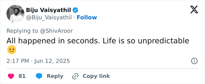 Screenshot of a tweet discussing unpredictable events shortly after a horrifying plane crash with unusual take-off spotted. Screenshot of a tweet discussing unpredictable events shortly after a horrifying plane crash with unusual take-off spotted.