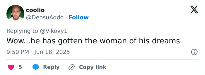 Tweet by user coolio commenting on relationship rumors, discussing woman and 17-year-old with fans finding old comment on thirst trap. Tweet by user coolio commenting on relationship rumors, discussing woman and 17-year-old with fans finding old comment on thirst trap.