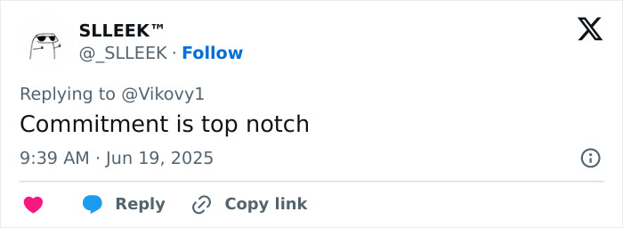 Screenshot of a Twitter reply saying Commitment is top notch in a discussion about relationship comment on thirst trap. Screenshot of a Twitter reply saying Commitment is top notch in a discussion about relationship comment on thirst trap.