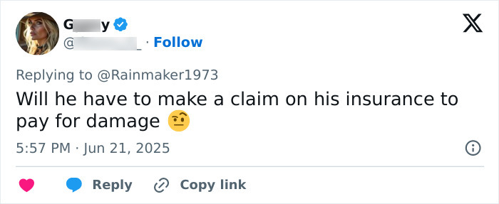 Tweet about tourist causing damage to 18th century painting in Italy while taking a selfie, sparking public fury and insurance questions.