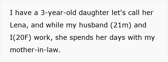 Text describing a mil-daughter surprise vacation story about a 3-year-old daughter spending time with her grandmother.