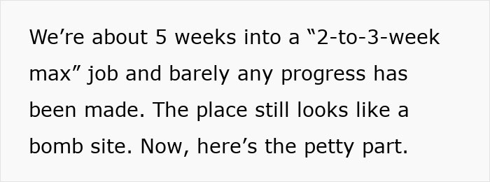 BIL Goes On A Vacation In The Middle Of Renovations, Comes Back To See His Gift For Help Gone