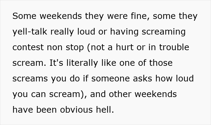 Text about a couple dealing with disruptive roomie whose kids cover everything in pee despite requests to watch them. Text about a couple dealing with disruptive roomie whose kids cover everything in pee despite requests to watch them.