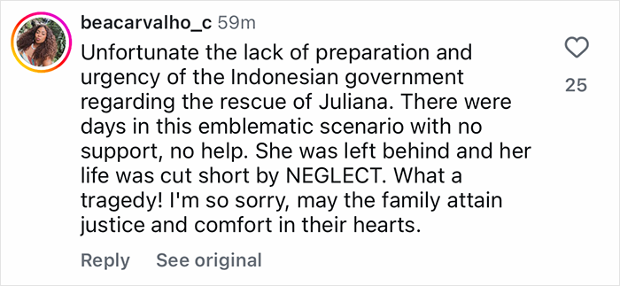 Comment expressing sorrow over neglected rescue efforts for tourist trapped 1600ft inside active volcano after being abandoned by guide. Comment expressing sorrow over neglected rescue efforts for tourist trapped 1600ft inside active volcano after being abandoned by guide.