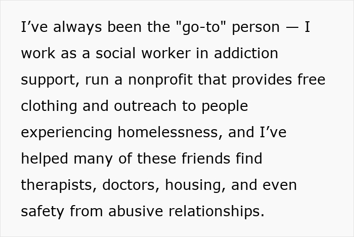 Text about longtime friends and ghost friend support, highlighting social work and outreach for those in need. Text about longtime friends and ghost friend support, highlighting social work and outreach for those in need.
