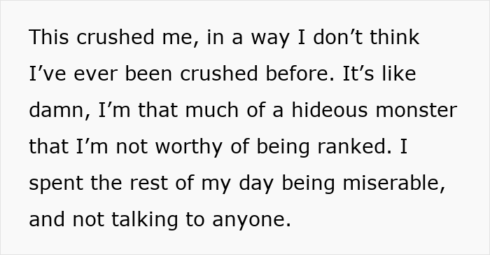 “It Was Like I Was Slapped Across The Face”: Women Rank Every Man Except One, He Shatters Inside “It Was Like I Was Slapped Across The Face”: Women Rank Every Man Except One, He Shatters Inside