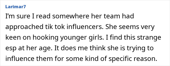 Screenshot of a social media comment discussing Meghan Markle accused of treating her kids like accessories. Screenshot of a social media comment discussing Meghan Markle accused of treating her kids like accessories.