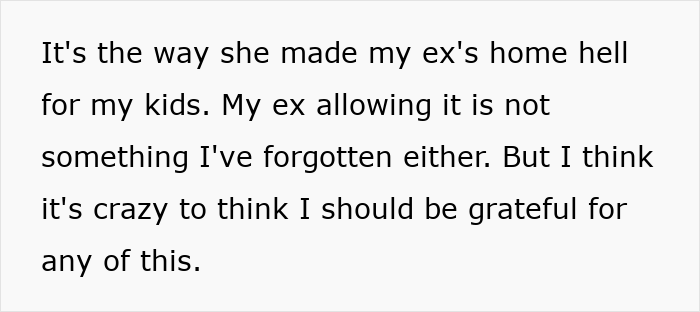 Text excerpt discussing a stepmom making kids’ lives difficult and causing family tension around Mother's Day celebrations. Text excerpt discussing a stepmom making kids’ lives difficult and causing family tension around Mother's Day celebrations.