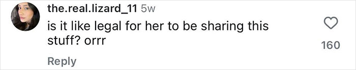 Instagram comment questioning the legality of a woman revealing Diddy's aged look in court during trial allegations. Instagram comment questioning the legality of a woman revealing Diddy's aged look in court during trial allegations.