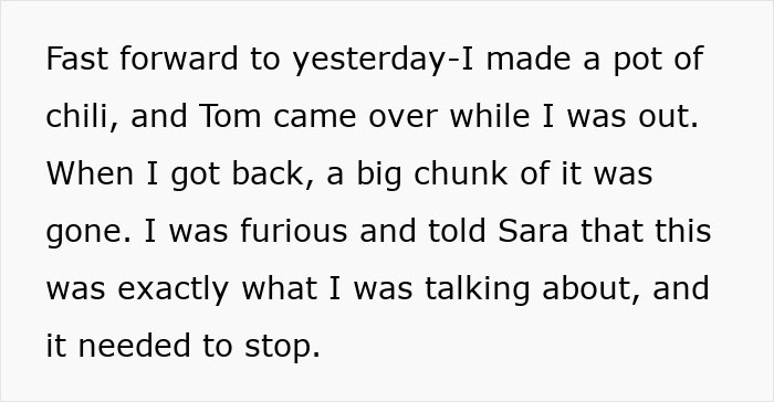 Woman Stops Letting Roommate&rsquo;s BF Steal Her Food From Her, Infuriates The Roommate