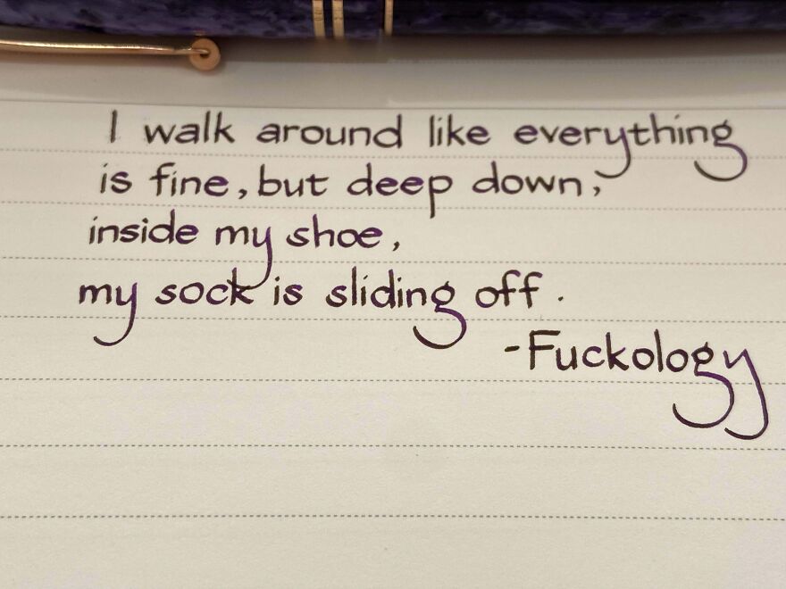 Handwritten example showcasing perfect handwriting with neat, artistic cursive on lined notebook paper, illustrating clear letter formation.