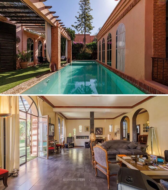 Luxury apartment with a private pool and spacious living room showcasing what 1 million buys in global real estate.