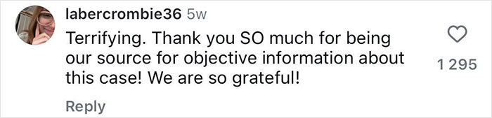 Commenter expressing gratitude for objective information about the court case involving Diddy’s alleged threat. Commenter expressing gratitude for objective information about the court case involving Diddy’s alleged threat.