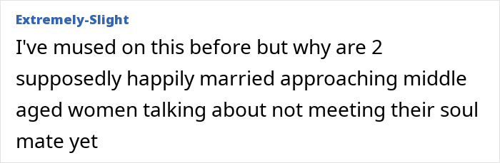 Text post on a forum discussing Meghan Markle's interview and the topic of soul mates in relation to Harry and her. Text post on a forum discussing Meghan Markle's interview and the topic of soul mates in relation to Harry and her.