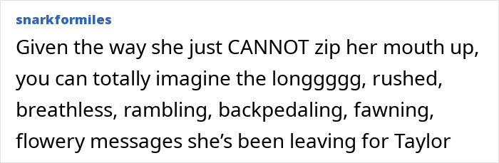 Text excerpt about Taylor Swift ghosting Blake Lively despite persistent messages and attempts to reconnect. Text excerpt about Taylor Swift ghosting Blake Lively despite persistent messages and attempts to reconnect.
