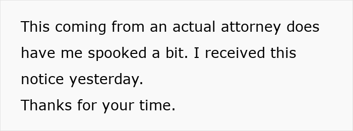 Man concerned about late girlfriend's mom suing and demanding $100K seeks legal advice after receiving attorney notice. Man concerned about late girlfriend's mom suing and demanding $100K seeks legal advice after receiving attorney notice.
