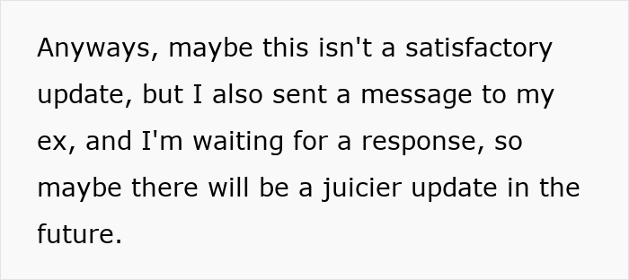 Text message discussing waiting for a response from an ex, related to longtime friends ghost friend bday situation.