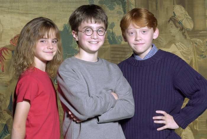 Emma Watson with Daniel Radcliffe and Rupert Grint in a Harry Potter scene discussing the resurfaced incest interview controversy. Emma Watson with Daniel Radcliffe and Rupert Grint in a Harry Potter scene discussing the resurfaced incest interview controversy.