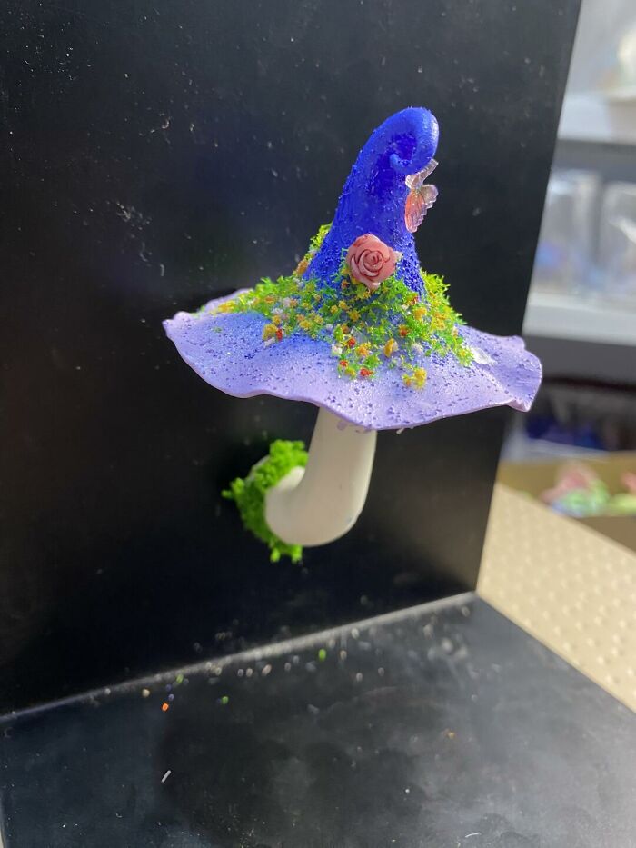 My Handmade Clay Mushroom Fridge Magnets, Perfect For Adding A Fairy Forest Vibe