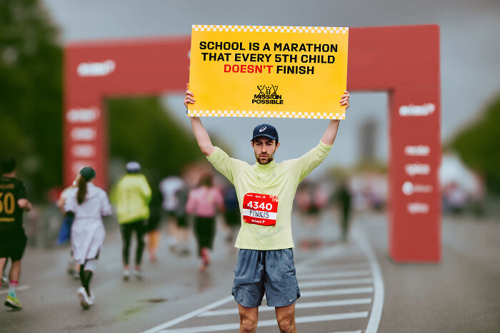 Latvian Rapper Stops Short Of Marathon Finish Line To Highlight A Heartbreaking Truth About Education Latvian Rapper Stops Short Of Marathon Finish Line To Highlight A Heartbreaking Truth About Education