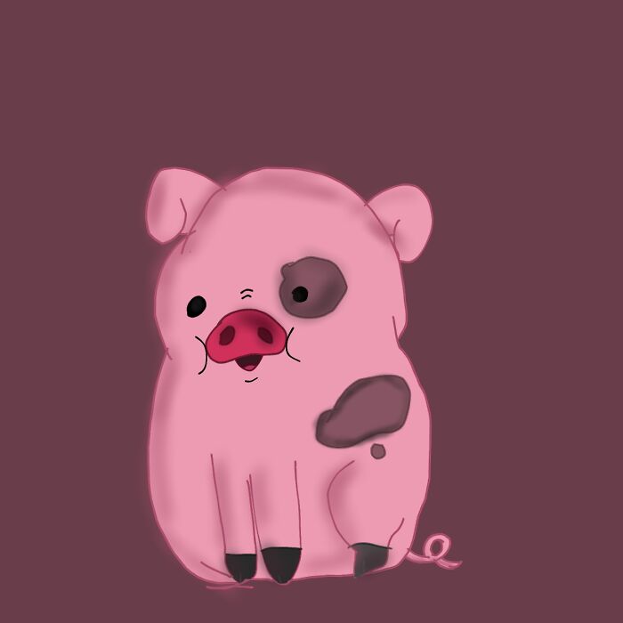Waddles Art I Made