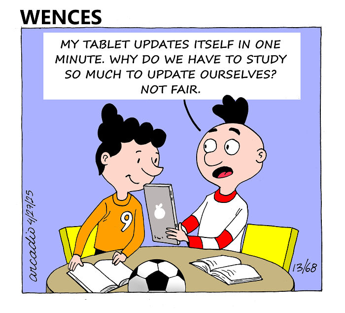 The Adventures Of Wences: My 5 New Comic Strips