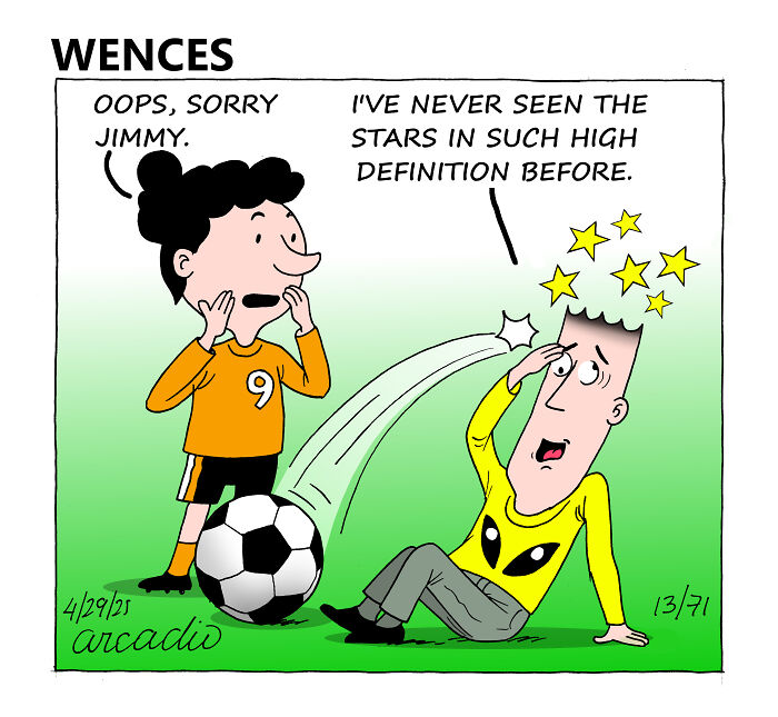 The Adventures Of Wences: My 5 New Comic Strips