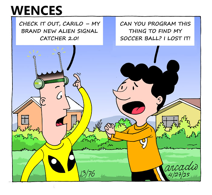 The Adventures Of Wences: Here's My 5 New Comic Strips