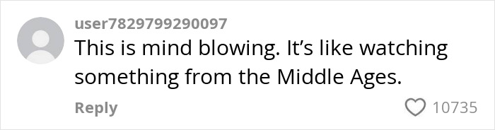 Screenshot of a social media comment criticizing Americans for their primitive way of eating with cutlery. Screenshot of a social media comment criticizing Americans for their primitive way of eating with cutlery.