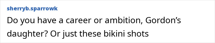 Gordon Ramsay’s daughter posing in a bikini during a Miami trip ahead of wedding to Olympic swimmer Gordon Ramsay’s daughter posing in a bikini during a Miami trip ahead of wedding to Olympic swimmer