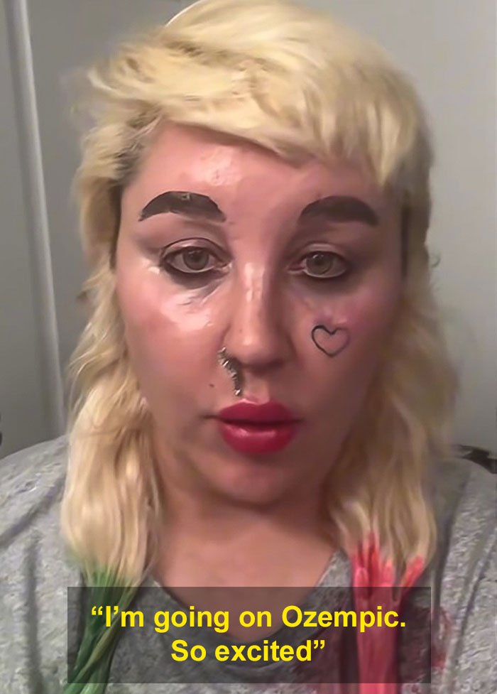 Amanda Bynes with heart face tattoo and septum ring steps out after revealing Ozempic use and mixed reactions. Amanda Bynes with heart face tattoo and septum ring steps out after revealing Ozempic use and mixed reactions.