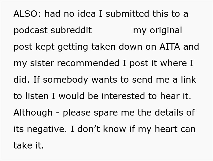 Text post discussing submitting a story about MIL convinced pregnant DIL manipulated baby’s gender and husband filing for divorce. Text post discussing submitting a story about MIL convinced pregnant DIL manipulated baby’s gender and husband filing for divorce.