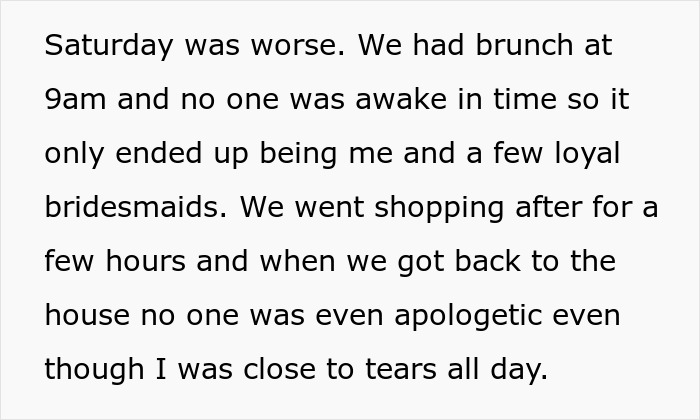 Bride’s dream bachelorette party turns lonely as friends rebel against her strict rules and cause tension. Bride’s dream bachelorette party turns lonely as friends rebel against her strict rules and cause tension.