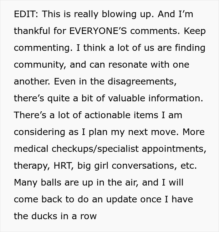Text update from wife expressing mixed emotions and plans to cope after feeling grossed out by husband. Text update from wife expressing mixed emotions and plans to cope after feeling grossed out by husband.
