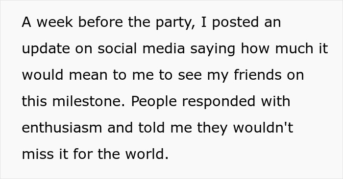Social media post about longtime friends and a ghost friend celebrating a meaningful birthday milestone. Social media post about longtime friends and a ghost friend celebrating a meaningful birthday milestone.