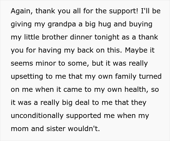 Woman refuses to risk her health for sister’s wedding photo aesthetic, causing family upset and support from others. Woman refuses to risk her health for sister’s wedding photo aesthetic, causing family upset and support from others.