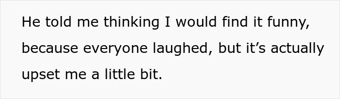 Text excerpt discussing feelings after a comment, paired with a boyfriend bouquet wedding bride concept. Text excerpt discussing feelings after a comment, paired with a boyfriend bouquet wedding bride concept.