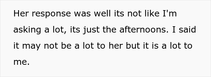 Text conversation showing a mom assuming neighbor will babysit because she’s a SAHM and reacting upset after being declined. Text conversation showing a mom assuming neighbor will babysit because she’s a SAHM and reacting upset after being declined.