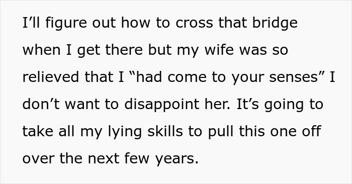 Text from a man explaining his plans to deceive his postpartum wife to buy a 1972 Ford Bronco. Text from a man explaining his plans to deceive his postpartum wife to buy a 1972 Ford Bronco.