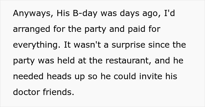 Text excerpt from a story about a woman refusing to leave a party she planned after her boyfriend and his friends demand privacy. Text excerpt from a story about a woman refusing to leave a party she planned after her boyfriend and his friends demand privacy.