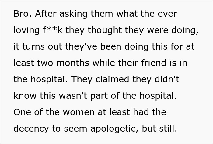 Text describing a person’s rude awakening from strangers using their patio as their own, causing frustration and disbelief. Text describing a person’s rude awakening from strangers using their patio as their own, causing frustration and disbelief.