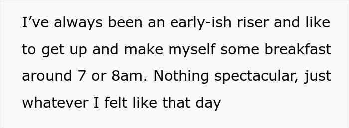 Man making breakfast early in the morning while sister and her kids sleep late till noon after moving in. Man making breakfast early in the morning while sister and her kids sleep late till noon after moving in.