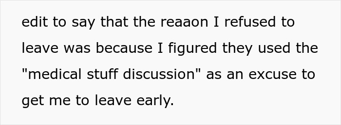 Woman refusing to leave party she planned after boyfriend and his friends demand privacy during the event. Woman refusing to leave party she planned after boyfriend and his friends demand privacy during the event.