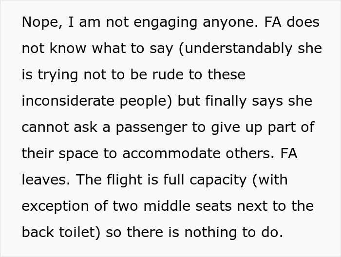 Obese woman insists passenger raise armrest on crowded flight, flight attendant intervenes but cannot resolve issue.
