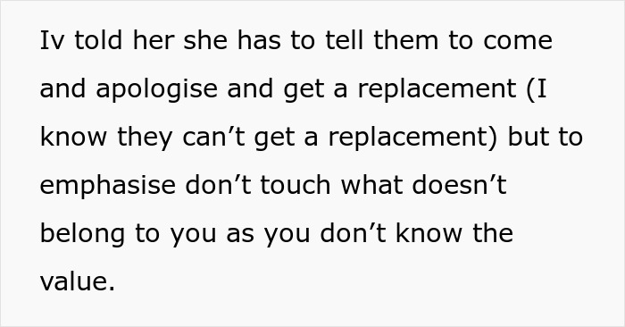 Text excerpt discussing a woman learning her sister’s friends drank her irreplaceable champagne and seeking an apology. Text excerpt discussing a woman learning her sister’s friends drank her irreplaceable champagne and seeking an apology.